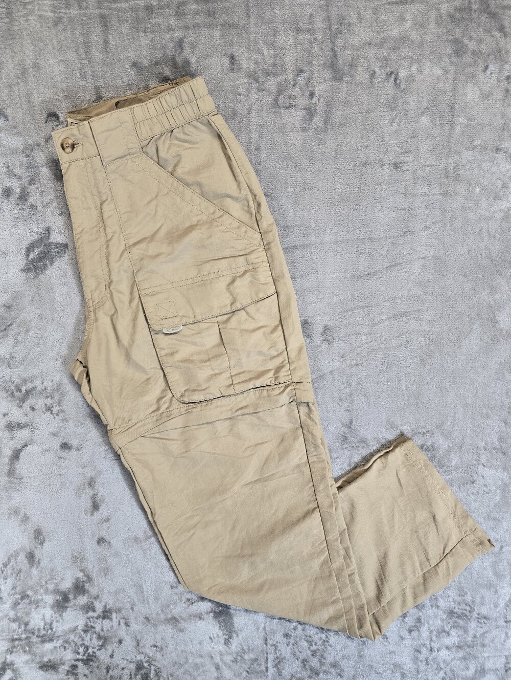 LL Bean Convertible Zip Off Hiking Cargo Pants Size Small 28x30 Utility Outdoor